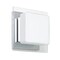 Besa Lighting Alex Mini Sconce, Opal/Clear, Chrome Finish, 1x5W LED 1WS-773539-LED-CR - alternate 1